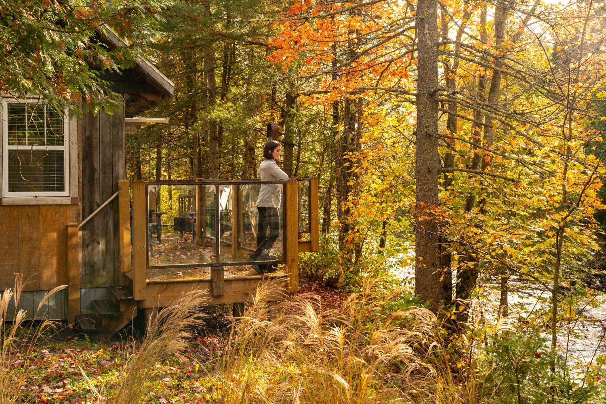 Le Baluchon Eco-Villegiature Saint-Paulin Екстер'єр фото