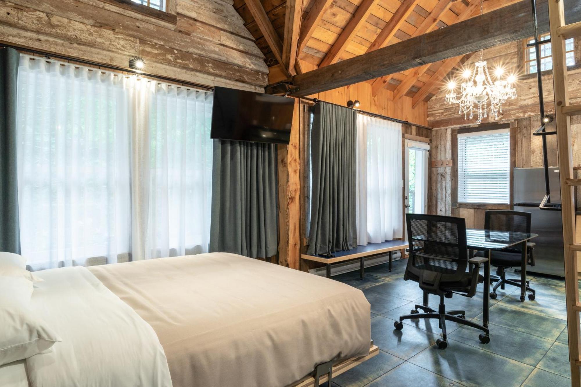 Le Baluchon Eco-Villegiature Saint-Paulin Екстер'єр фото